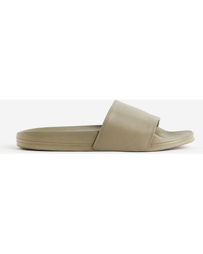 H&M Badslippers - Wit