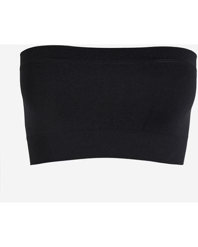 H&M The Soft Skin Bandeau - Schwarz