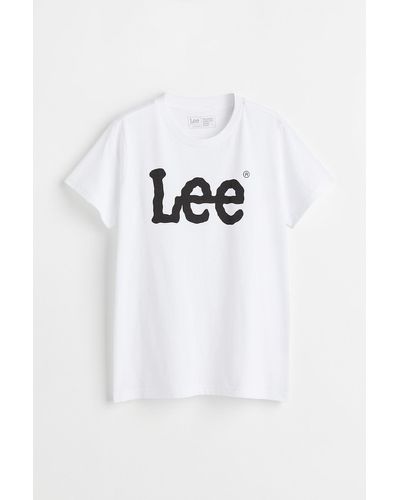 H&M Logo Tee - Weiß