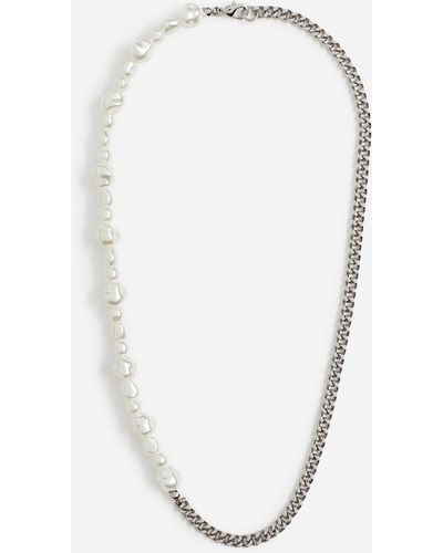 H&M Halskette - Weiß