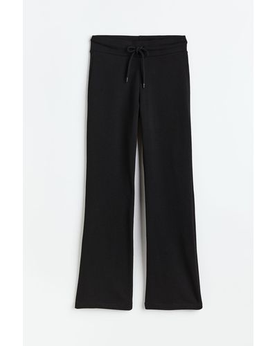 H&M Pantalon jogger droit - Noir
