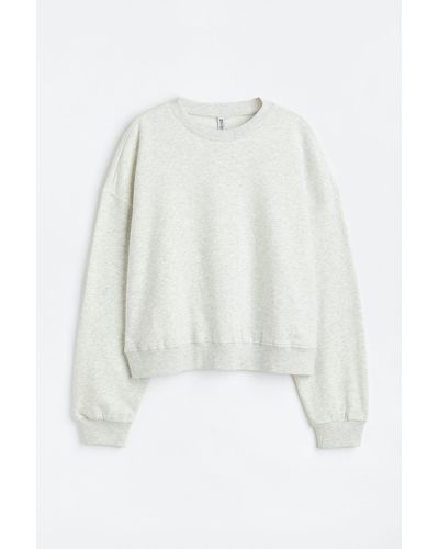 H&M Sweat - Blanc