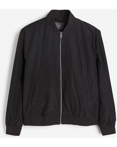 H&M Pilotenjack - Zwart