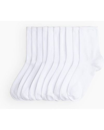 H&M 10 Paar Sokken - Wit