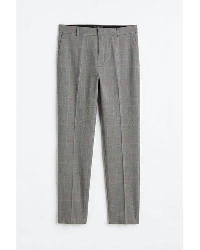 H&M Pantalon Slim Fit - Gris