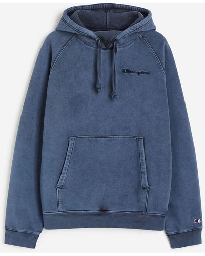 H&M Hooded Sweatshirt - Blauw