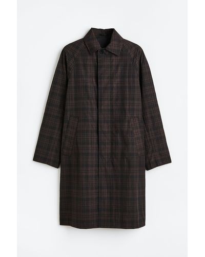 H&M Carcoat aus Nylon - Schwarz