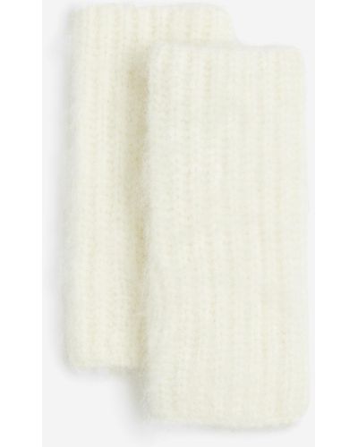 H&M Vingerloze Handschoenen - Wit