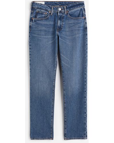H&M Regular Jeans - Blau