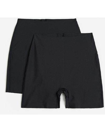 H&M Set Van 2 Light Shaping Shorts - Zwart