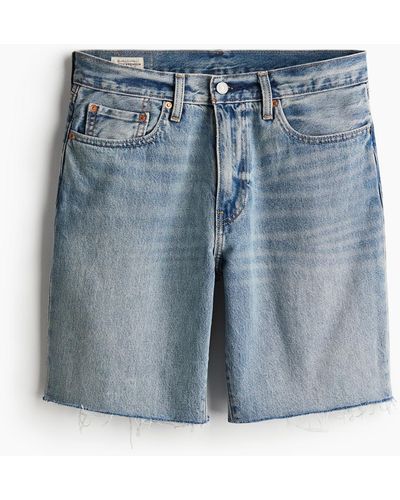 H&M 468 Stay Loose Shorts - Blauw