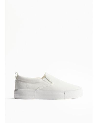 H&M Sneakers sans lacets - Blanc