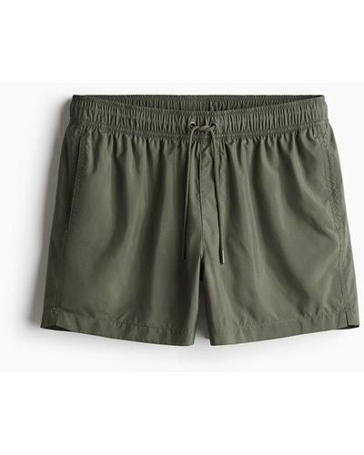 H&M Soft Swim Shorts - Grün