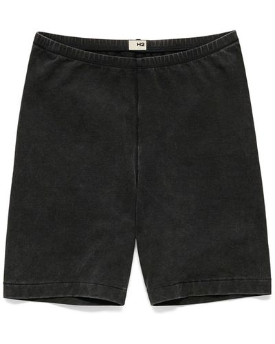 H&M Bikershorts aus Jersey - Schwarz