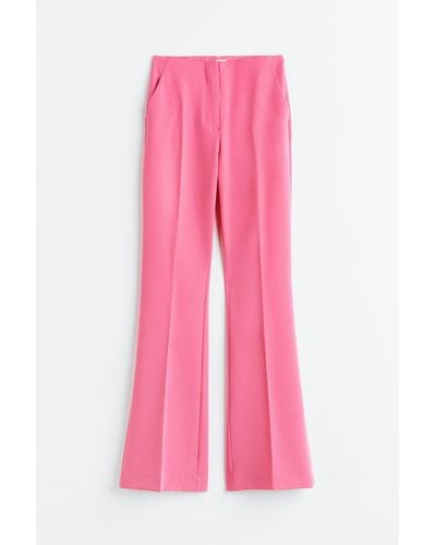 H&M Ausgestellte Hose - Pink
