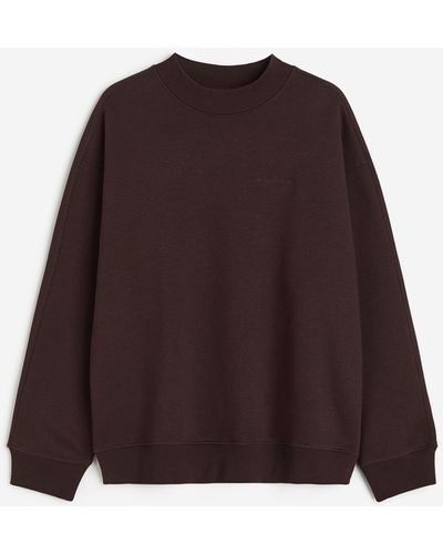 H&M Sweatshirt Relaxed Fit - Braun