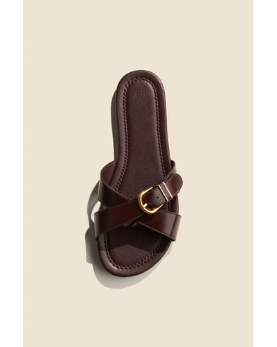 H&M Buckle-detail sandals - Neutre