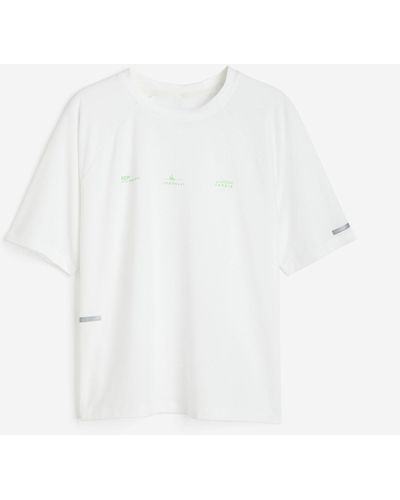 H&M T-shirt de sport DryMove - Blanc
