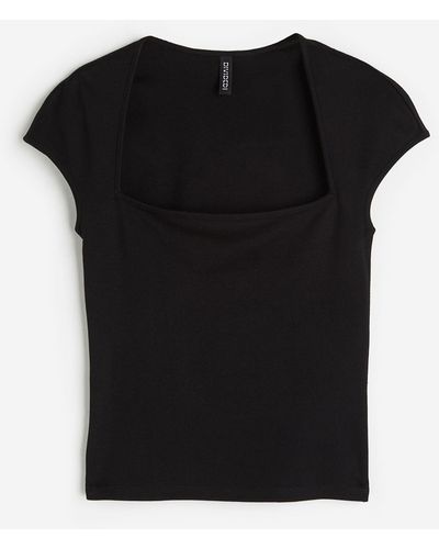 T-shirts H&M femme à partir de 6 € | Lyst