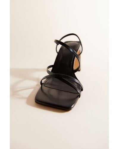 H&M Sandaletten Met Blokhak - Zwart