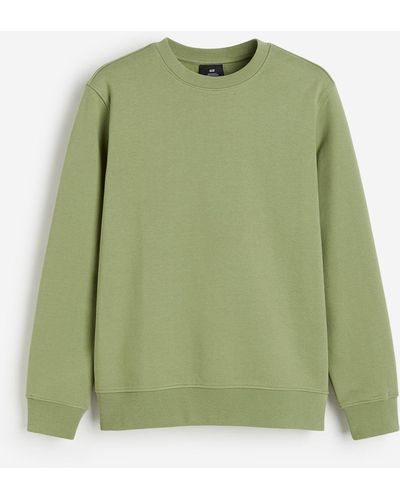 H&M Sweatshirt in Regular Fit - Grün