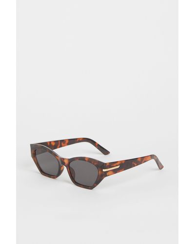 H&M Lunettes de soleil cat-eye - Marron