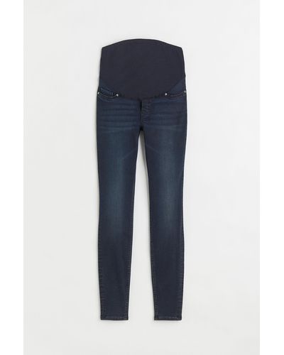 H&M MAMA Super Skinny Jeans - Bleu