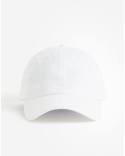 H&M Cap aus Baumwolltwill - Weiß