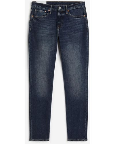 H&M Slim Jeans - Bleu