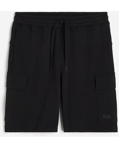 H&M Cargoshorts - Schwarz