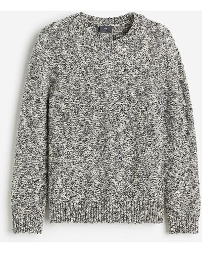 H&M Pullover in Regular Fit - Grau