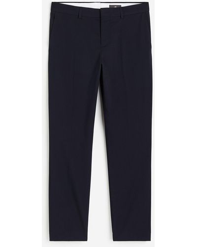 H&M Anzughose in Slim Fit - Blau