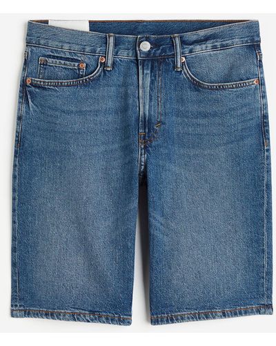 H&M Short en jean Regular - Bleu