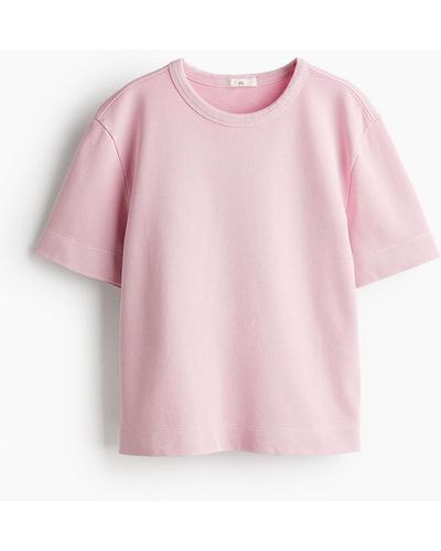 H&M Kurzarmshirt - Pink