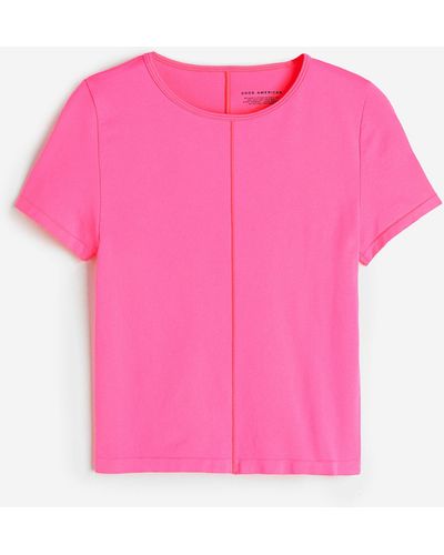 H&M So Soft Sculpted T-shirt - Pink