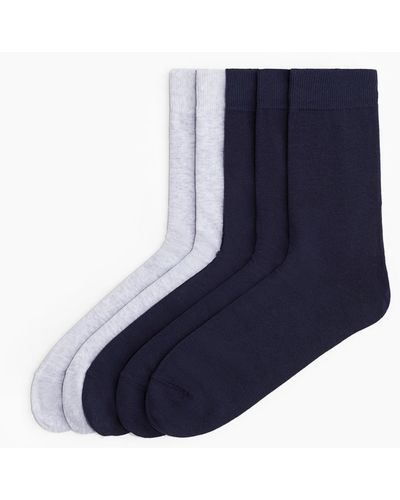 H&M 5 Paar Sokken - Blauw
