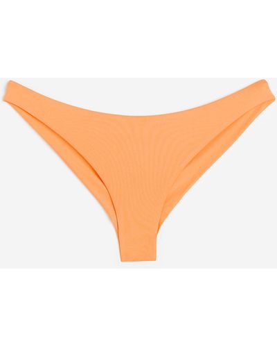 H&M Beach Classics Cheeky Bikini Bottoms - Orange