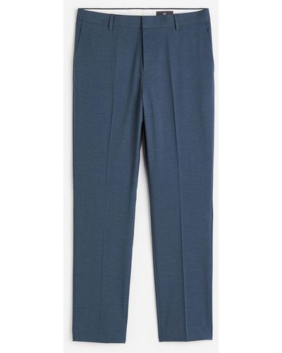 H&M Anzughose in Slim Fit - Blau