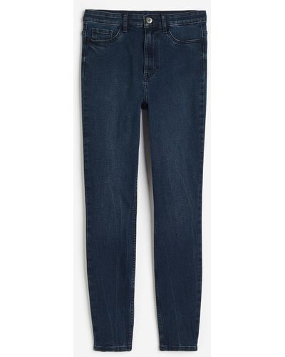H&M Ultra High Ankle Jegging - Blauw