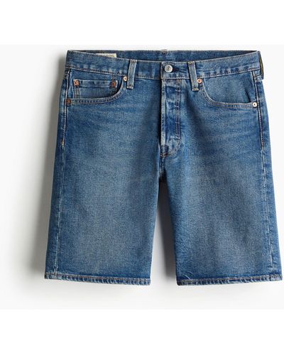 H&M 501 Original Shorts - Blau