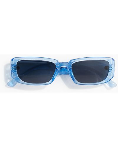 H&M Lunettes de soleil ovales - Bleu