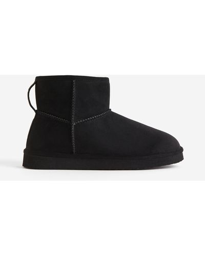 H&M Warmgevoerde Boots - Zwart
