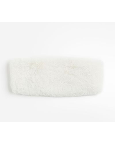 H&M Fluffy Hoofdband - Wit