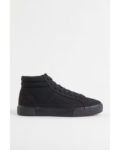 H&M Sneakers montantes - Noir
