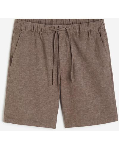 H&M Shorts Regular Fit - Braun