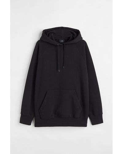 H&M Capuchonsweater - Zwart