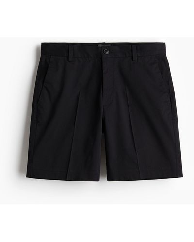 H&M Short chino Regular Fit - Noir