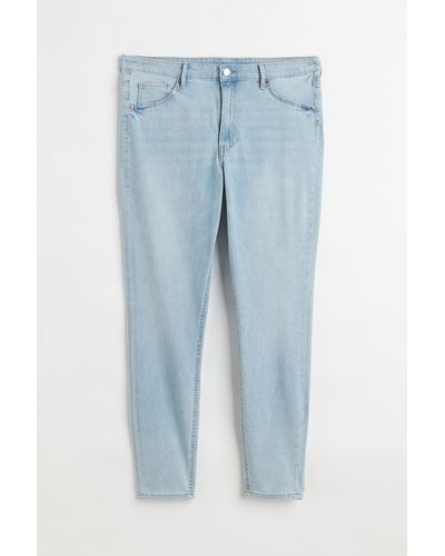 H&M H & M+ Ultra High Ankle Jegging - Blauw