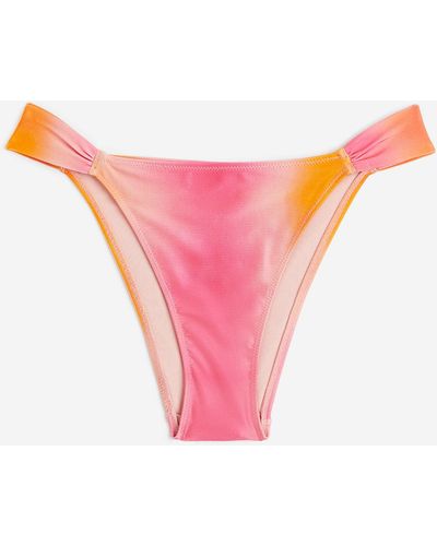 H&M Bikinihose Tanga - Pink