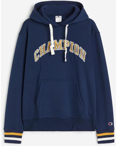 H&M Hooded Sweatshirt - Blauw